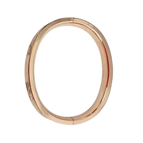 Antique FMCO Gold Filled Decorative Bangle Bracelet (GFBWC-7) - Picture 6 of 10